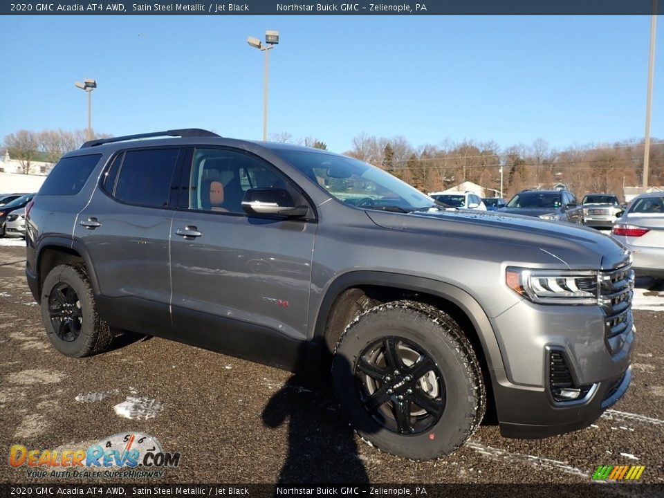 2020 GMC Acadia AT4 AWD Satin Steel Metallic / Jet Black Photo #3