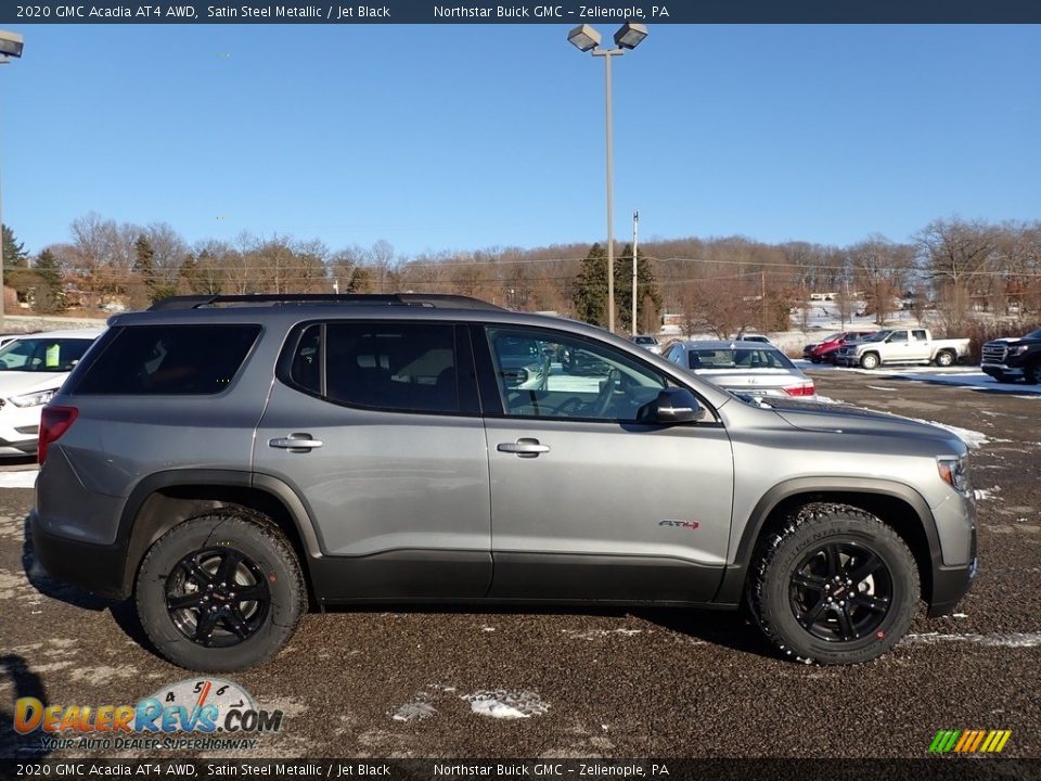 2020 GMC Acadia AT4 AWD Satin Steel Metallic / Jet Black Photo #4