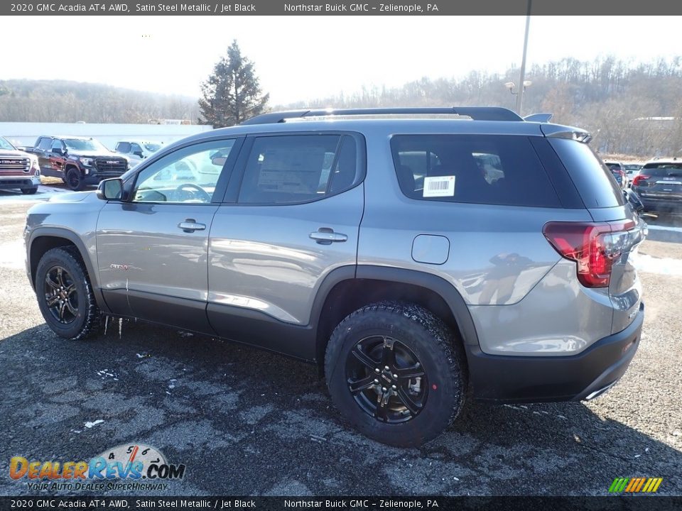 2020 GMC Acadia AT4 AWD Satin Steel Metallic / Jet Black Photo #8