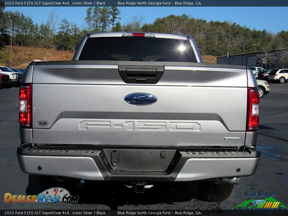 2020 Ford F150 XLT SuperCrew 4x4 Iconic Silver / Black Photo #4