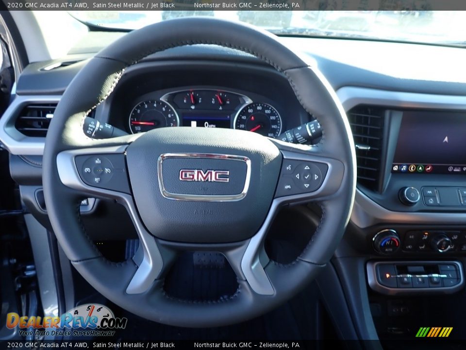2020 GMC Acadia AT4 AWD Satin Steel Metallic / Jet Black Photo #17
