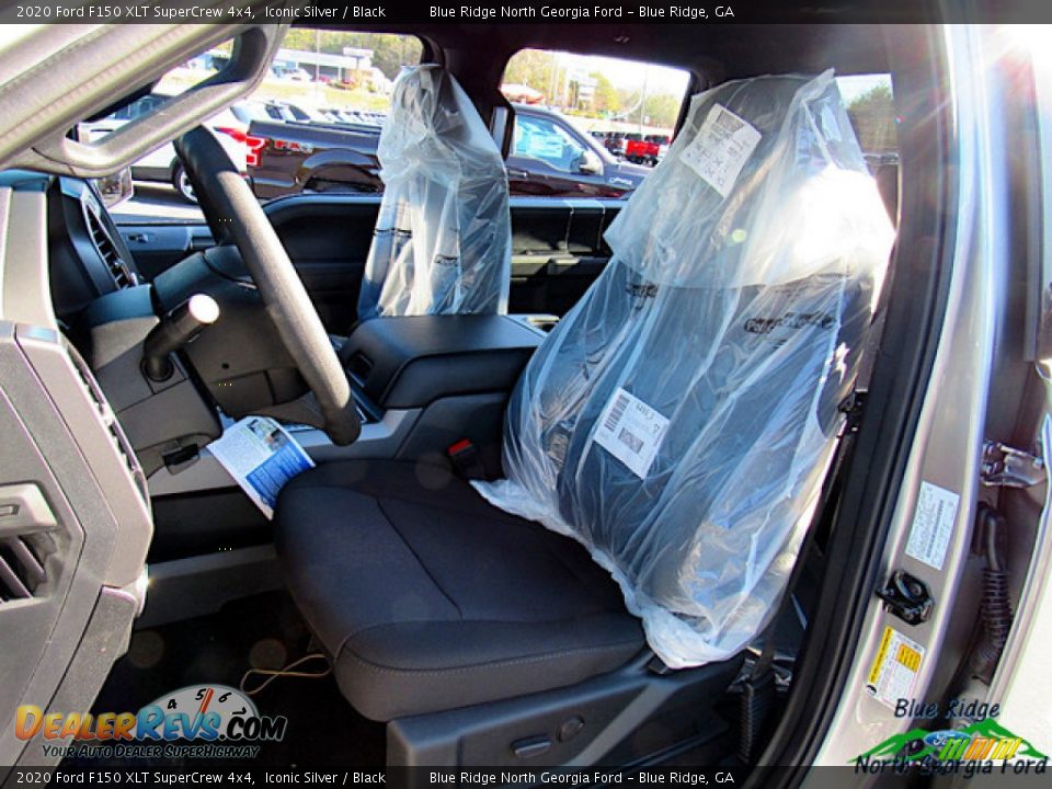 2020 Ford F150 XLT SuperCrew 4x4 Iconic Silver / Black Photo #10