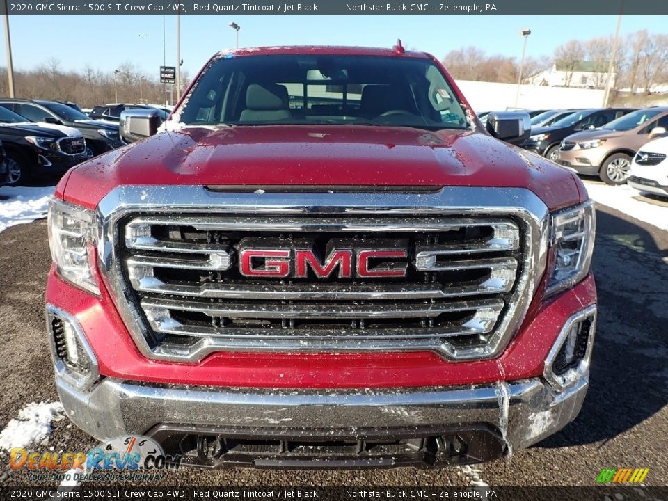 2020 GMC Sierra 1500 SLT Crew Cab 4WD Red Quartz Tintcoat / Jet Black Photo #2