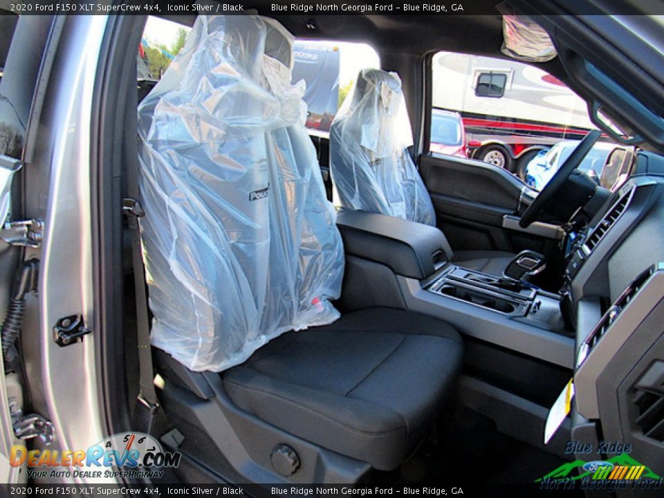 2020 Ford F150 XLT SuperCrew 4x4 Iconic Silver / Black Photo #11