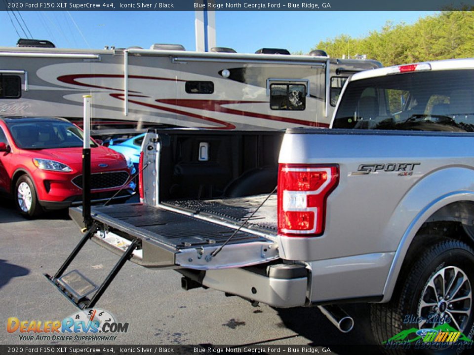2020 Ford F150 XLT SuperCrew 4x4 Iconic Silver / Black Photo #13