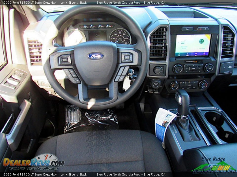 2020 Ford F150 XLT SuperCrew 4x4 Iconic Silver / Black Photo #14