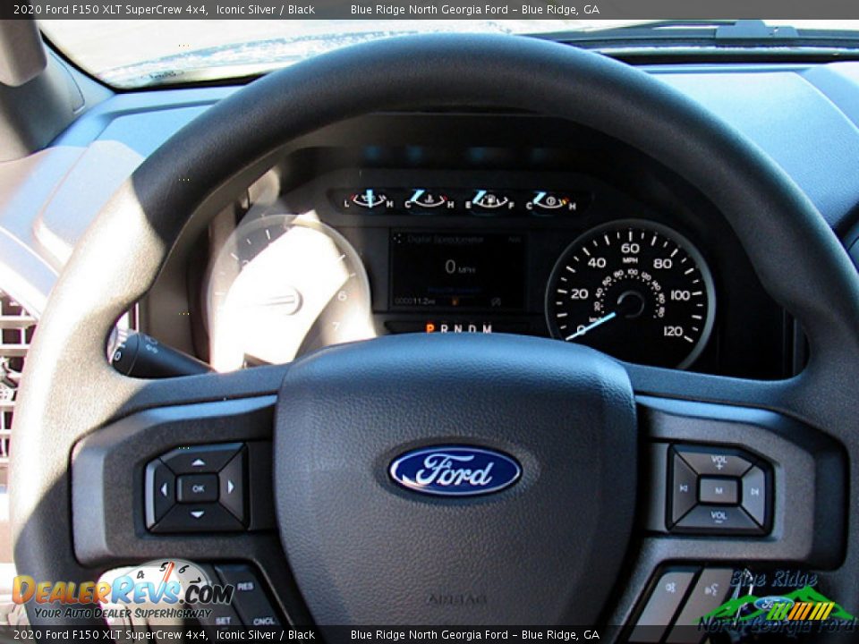 2020 Ford F150 XLT SuperCrew 4x4 Iconic Silver / Black Photo #17