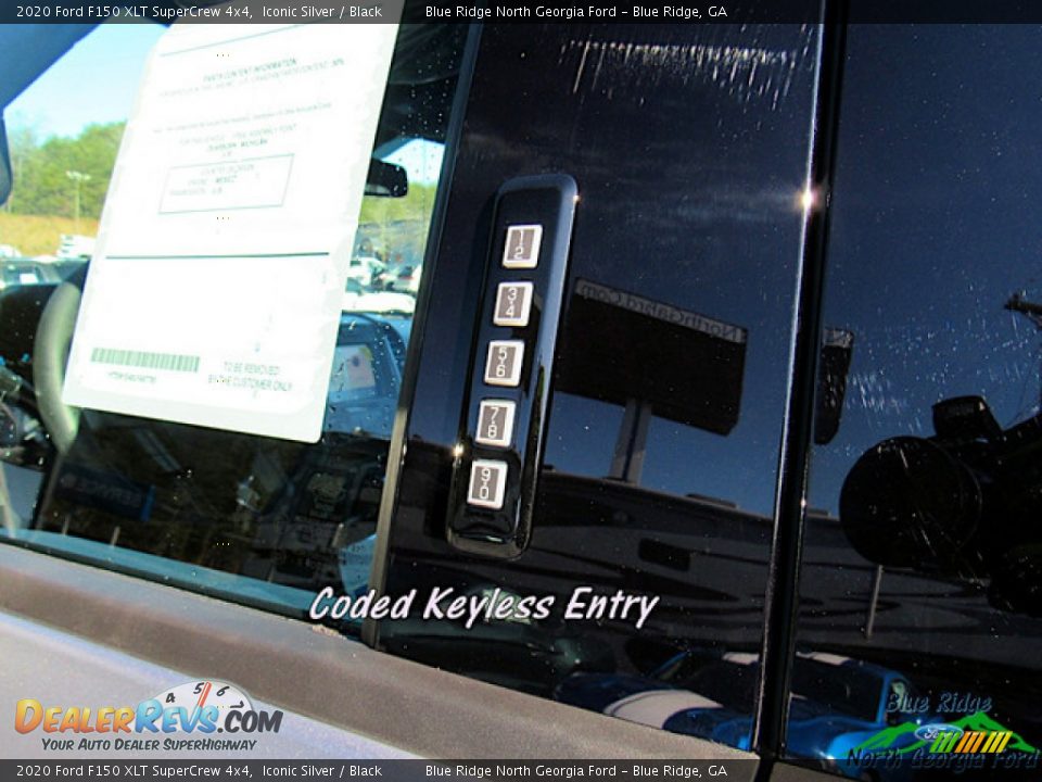 2020 Ford F150 XLT SuperCrew 4x4 Iconic Silver / Black Photo #25