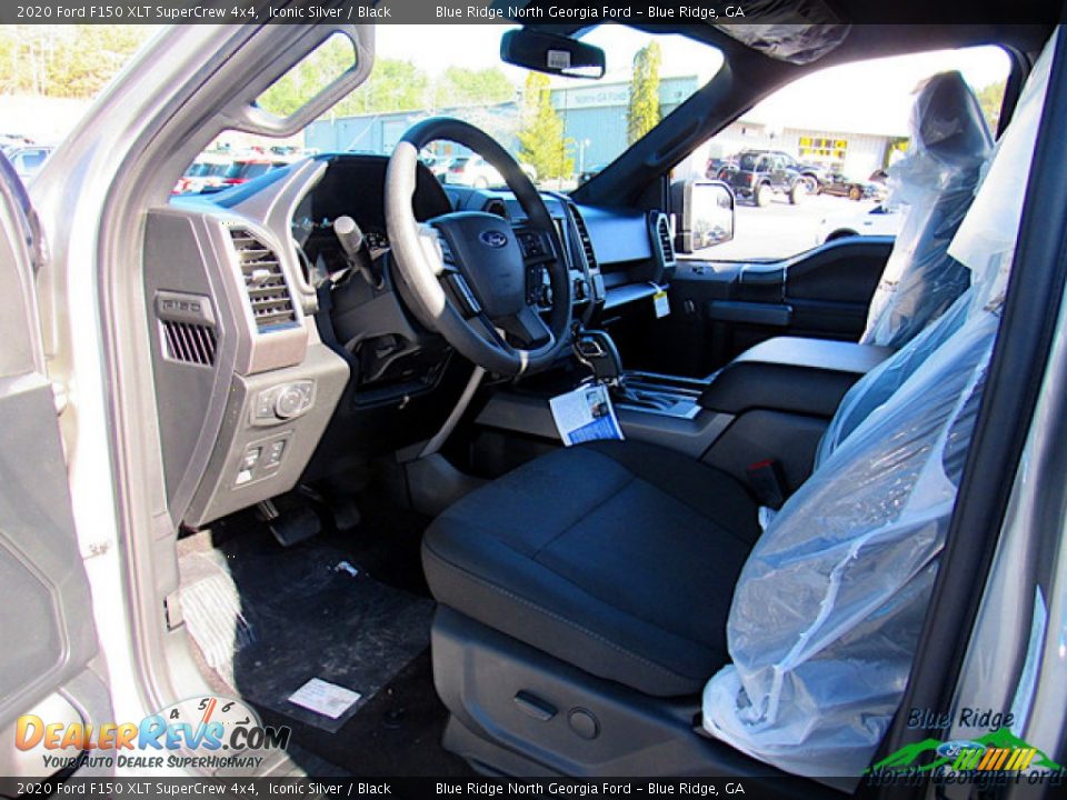 2020 Ford F150 XLT SuperCrew 4x4 Iconic Silver / Black Photo #28