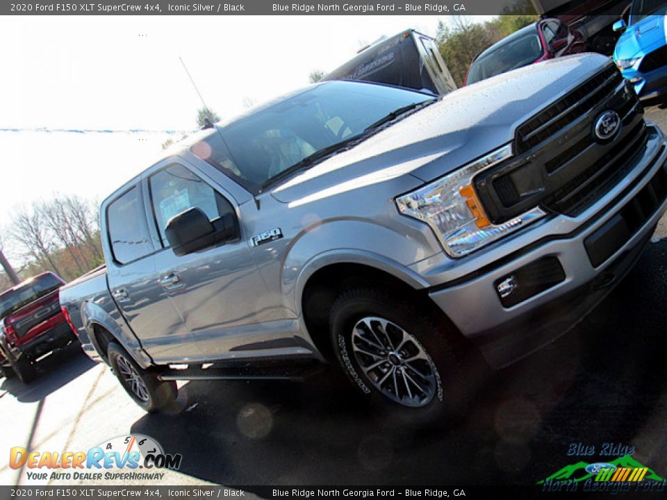 2020 Ford F150 XLT SuperCrew 4x4 Iconic Silver / Black Photo #32