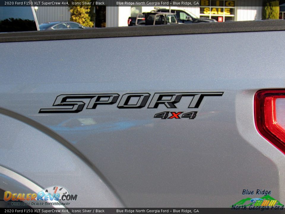 2020 Ford F150 XLT SuperCrew 4x4 Iconic Silver / Black Photo #35