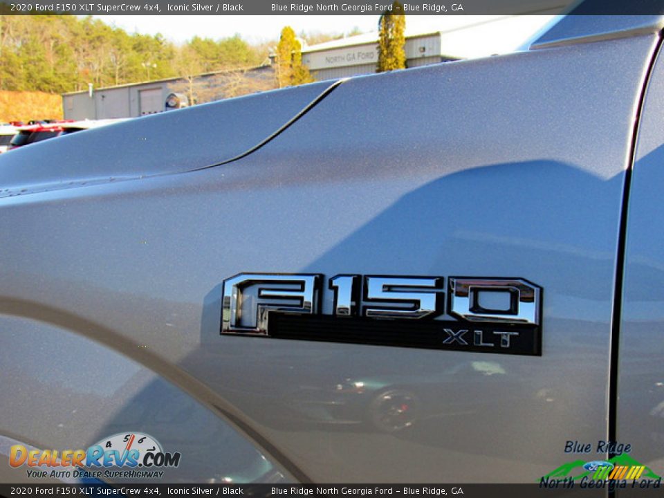 2020 Ford F150 XLT SuperCrew 4x4 Iconic Silver / Black Photo #36