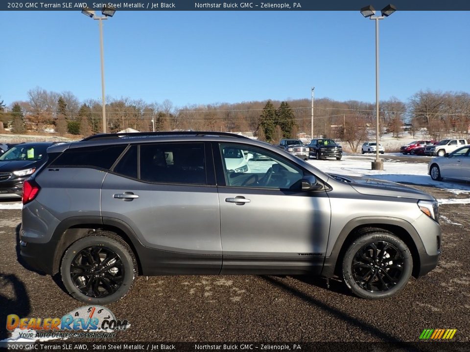 2020 GMC Terrain SLE AWD Satin Steel Metallic / Jet Black Photo #4