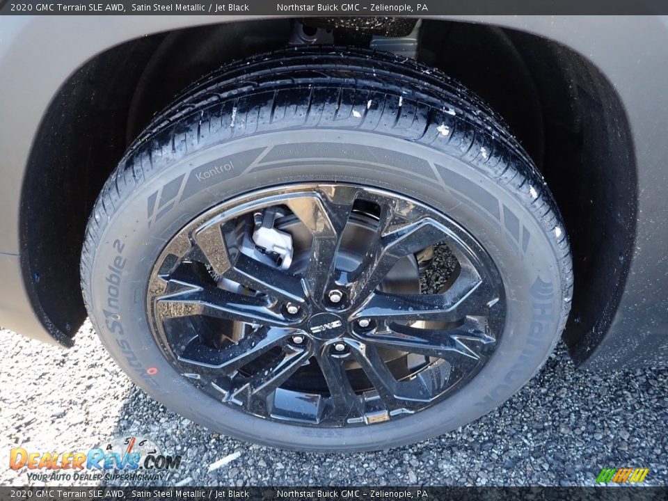 2020 GMC Terrain SLE AWD Satin Steel Metallic / Jet Black Photo #10