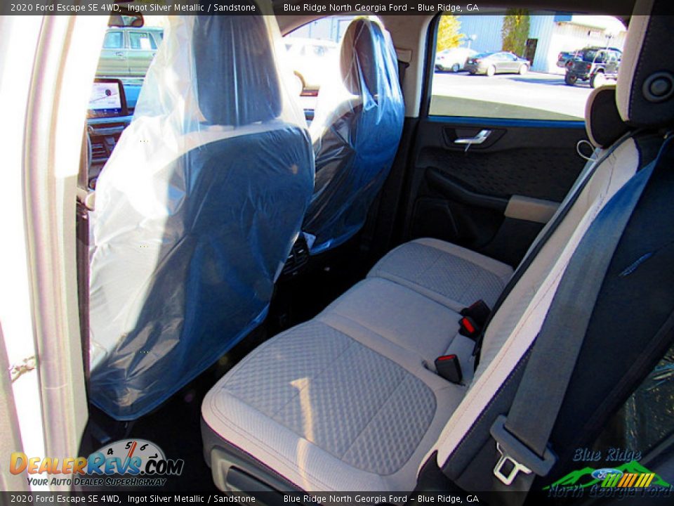 2020 Ford Escape SE 4WD Ingot Silver Metallic / Sandstone Photo #12