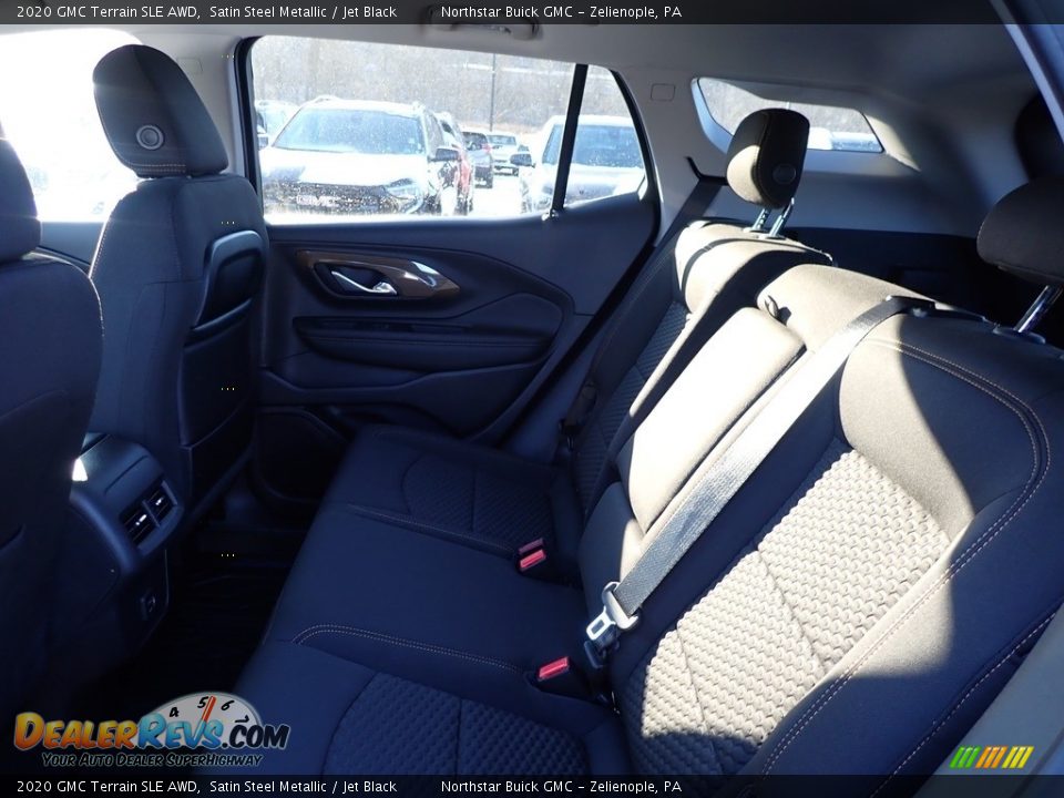 2020 GMC Terrain SLE AWD Satin Steel Metallic / Jet Black Photo #14