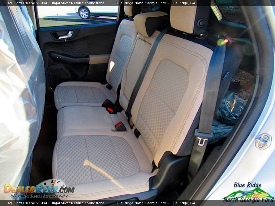 2020 Ford Escape SE 4WD Ingot Silver Metallic / Sandstone Photo #13