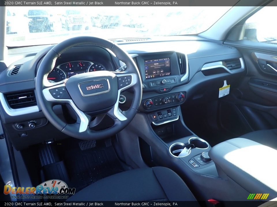 2020 GMC Terrain SLE AWD Satin Steel Metallic / Jet Black Photo #15