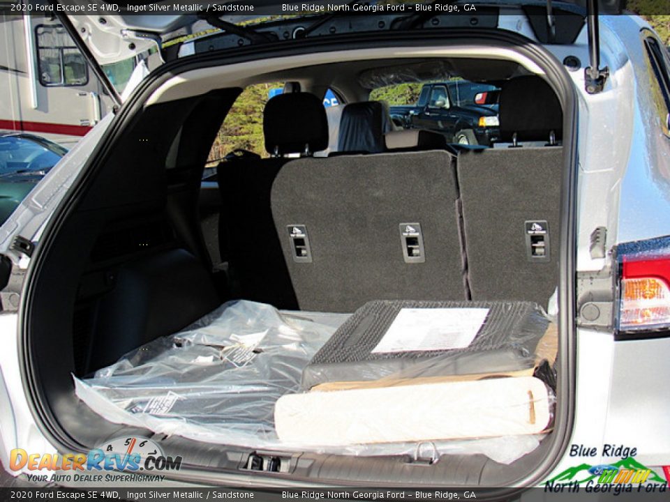 2020 Ford Escape SE 4WD Ingot Silver Metallic / Sandstone Photo #14