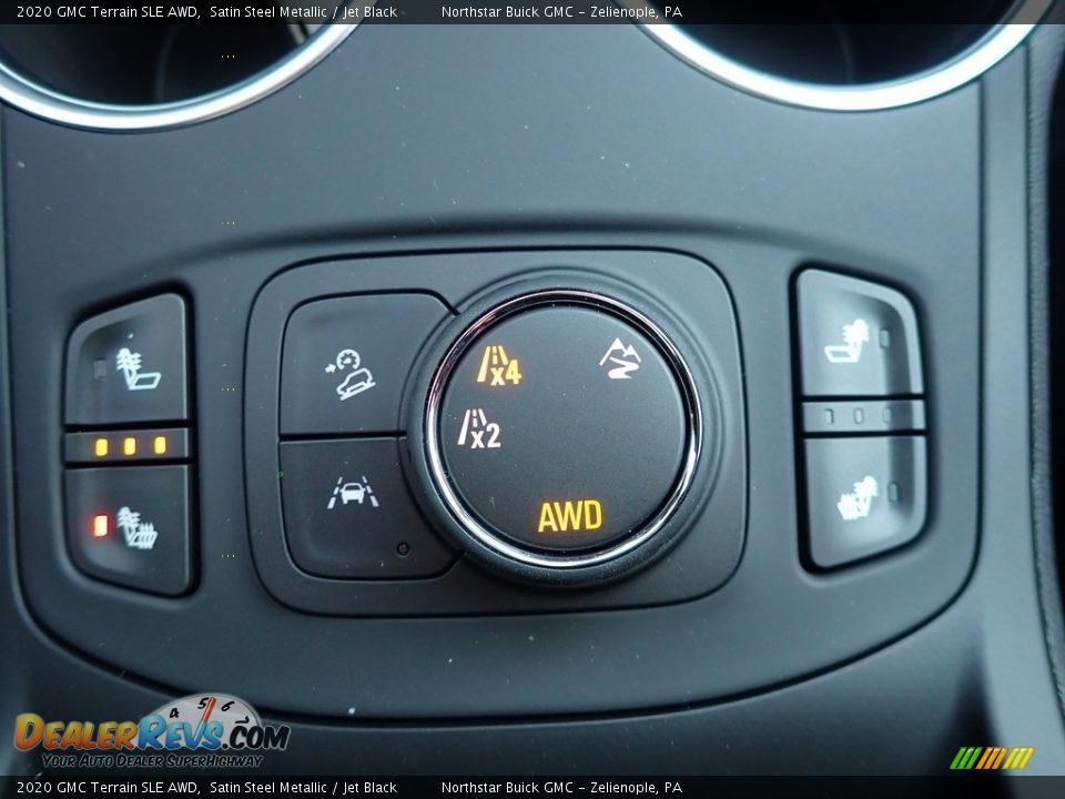 2020 GMC Terrain SLE AWD Satin Steel Metallic / Jet Black Photo #20