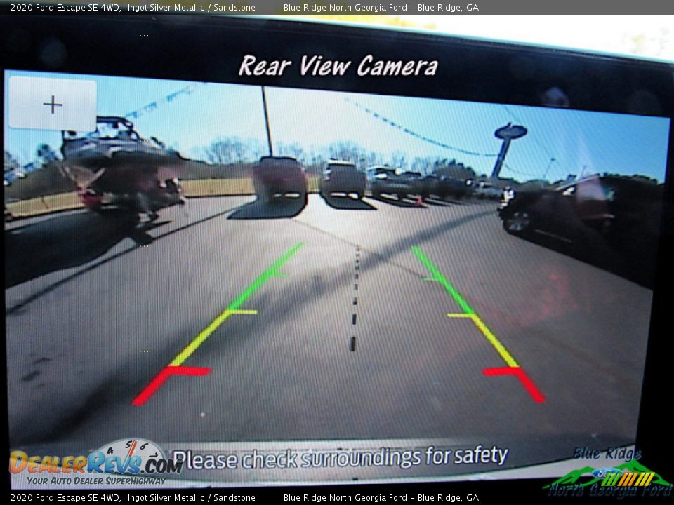 2020 Ford Escape SE 4WD Ingot Silver Metallic / Sandstone Photo #19