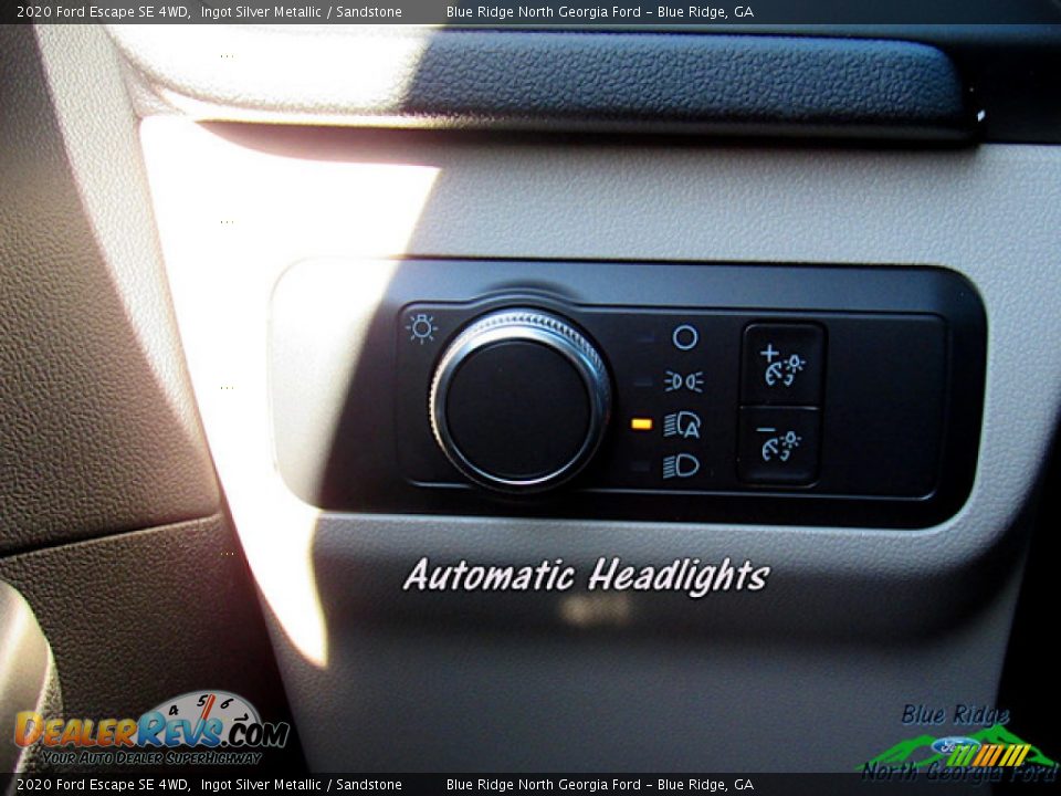 2020 Ford Escape SE 4WD Ingot Silver Metallic / Sandstone Photo #21