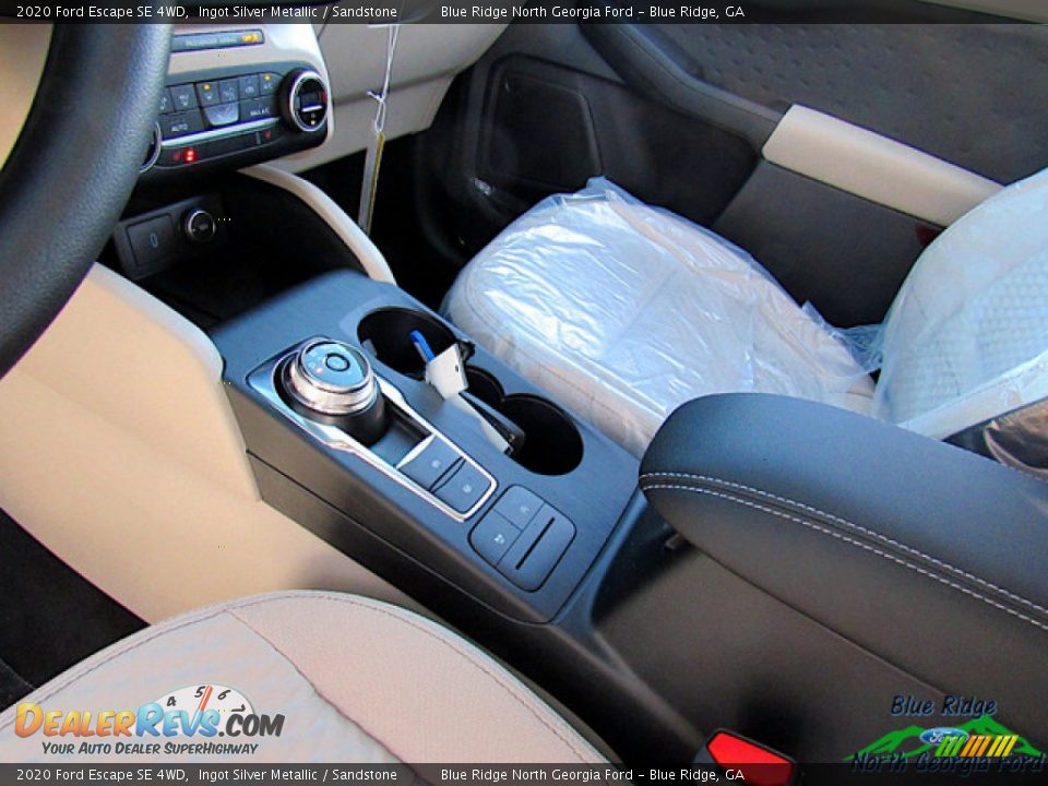 2020 Ford Escape SE 4WD Ingot Silver Metallic / Sandstone Photo #22
