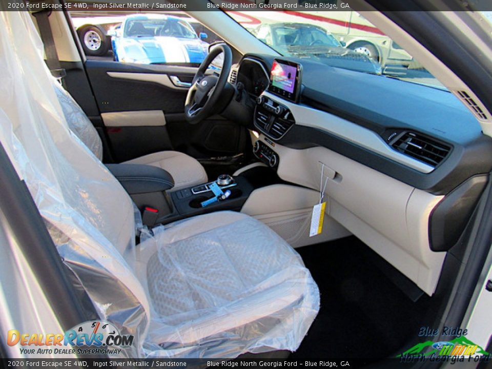 2020 Ford Escape SE 4WD Ingot Silver Metallic / Sandstone Photo #25