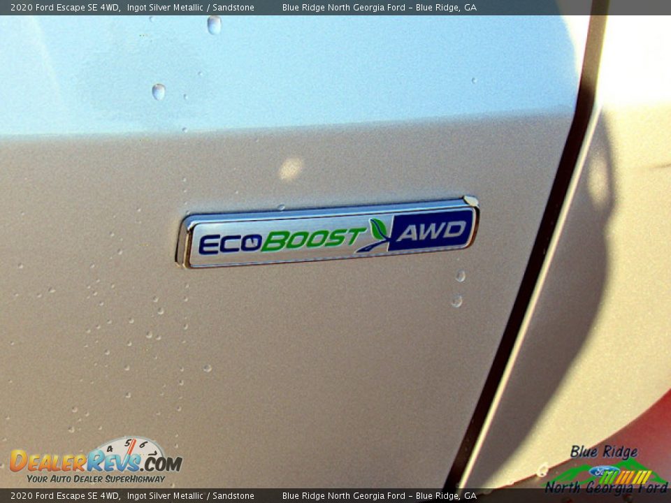 2020 Ford Escape SE 4WD Ingot Silver Metallic / Sandstone Photo #30