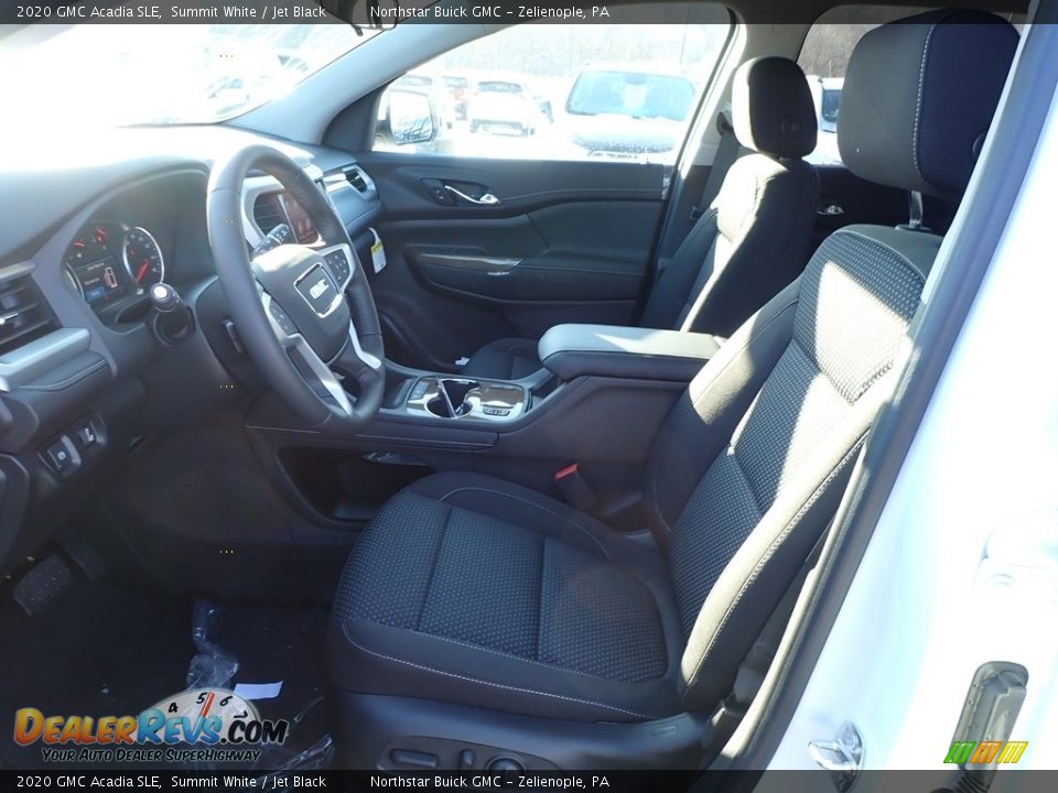 2020 GMC Acadia SLE Summit White / Jet Black Photo #12
