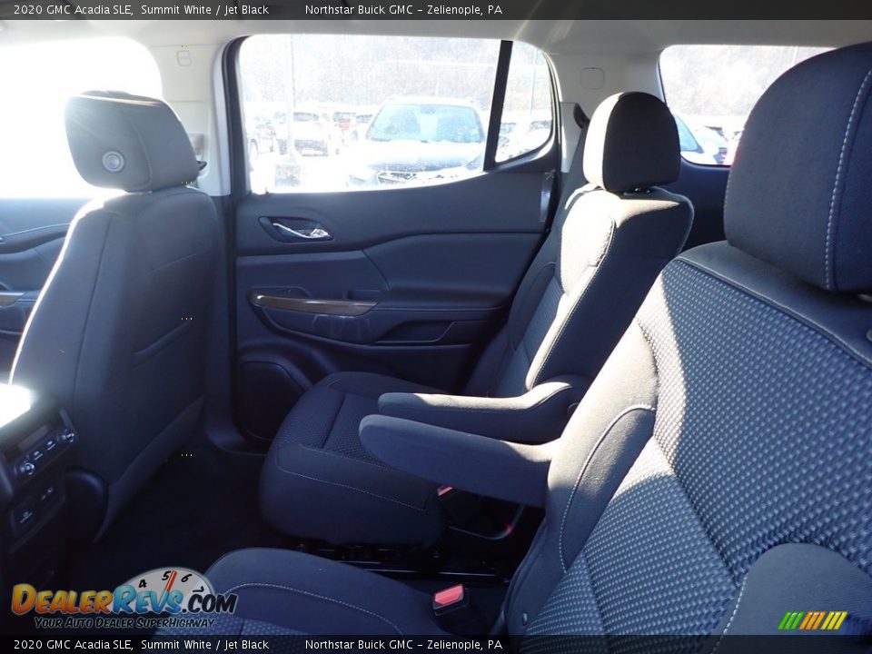 2020 GMC Acadia SLE Summit White / Jet Black Photo #13