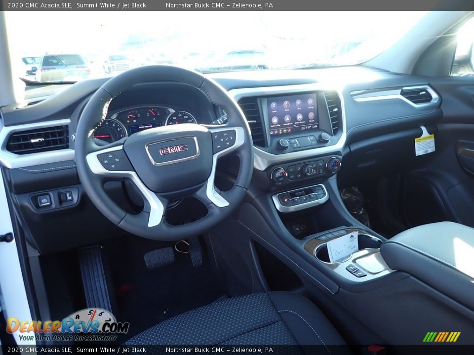 2020 GMC Acadia SLE Summit White / Jet Black Photo #15