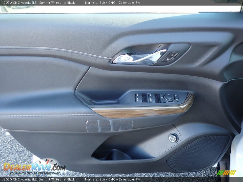 2020 GMC Acadia SLE Summit White / Jet Black Photo #16