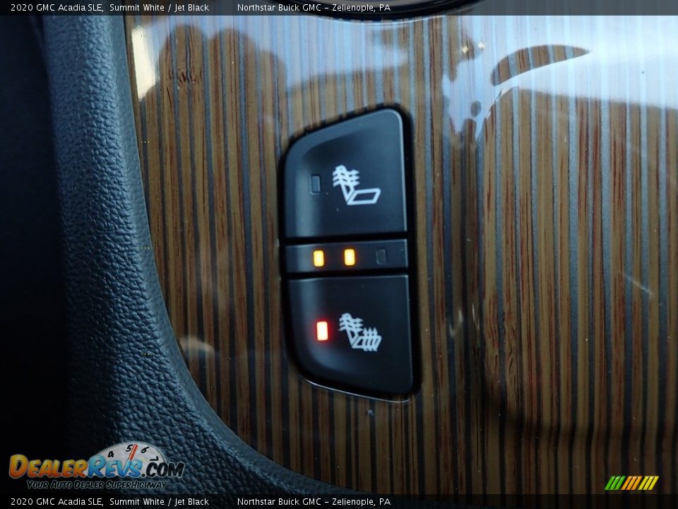 2020 GMC Acadia SLE Summit White / Jet Black Photo #18