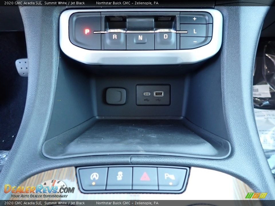 2020 GMC Acadia SLE Summit White / Jet Black Photo #19