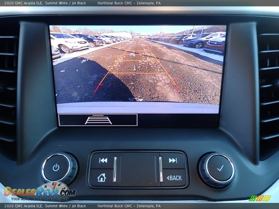 2020 GMC Acadia SLE Summit White / Jet Black Photo #20