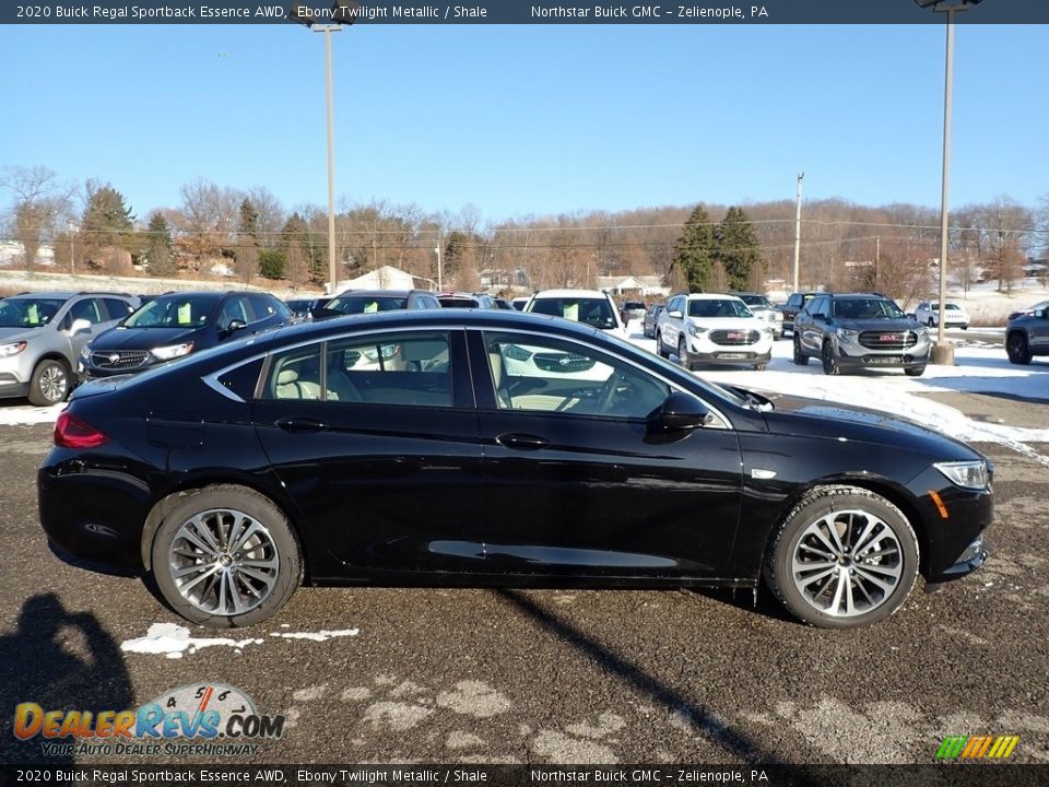 Ebony Twilight Metallic 2020 Buick Regal Sportback Essence AWD Photo #4