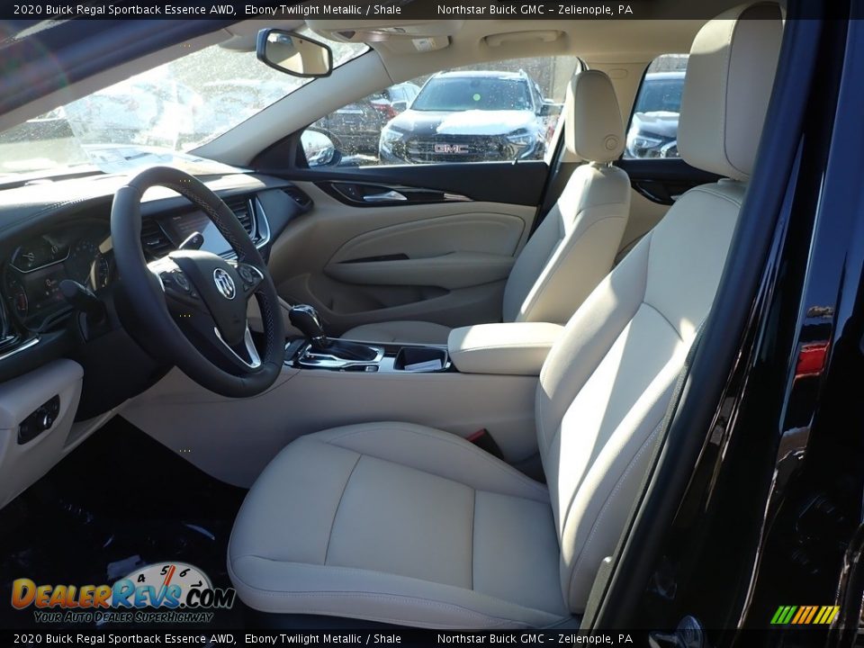 Shale Interior - 2020 Buick Regal Sportback Essence AWD Photo #14