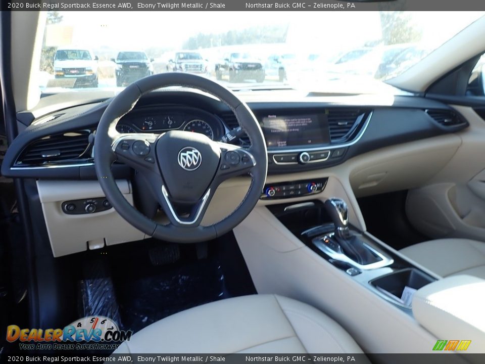 Front Seat of 2020 Buick Regal Sportback Essence AWD Photo #16
