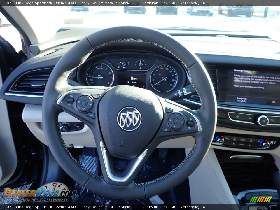2020 Buick Regal Sportback Essence AWD Steering Wheel Photo #18