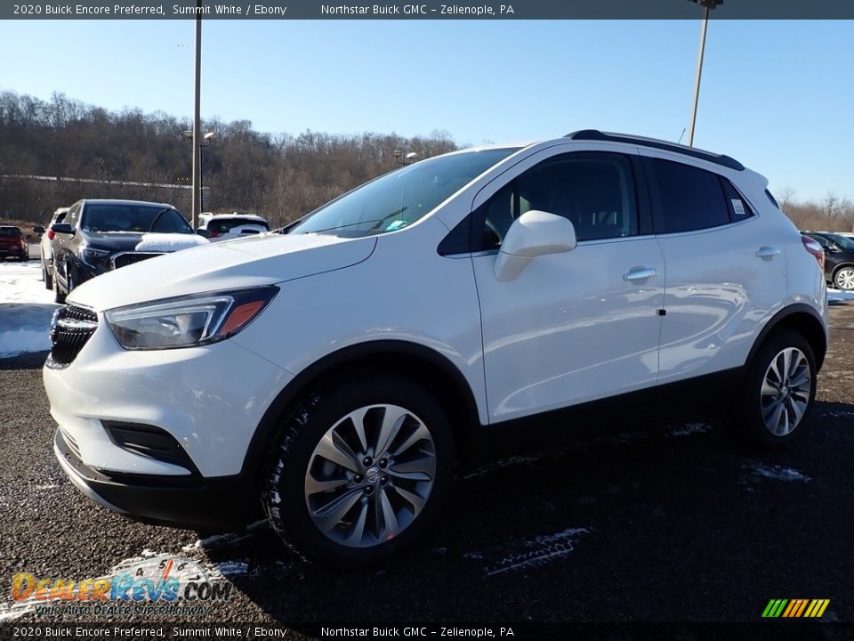 2020 Buick Encore Preferred Summit White / Ebony Photo #1