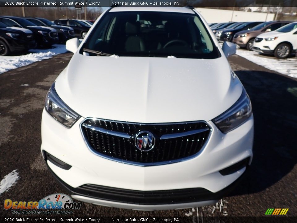 2020 Buick Encore Preferred Summit White / Ebony Photo #2