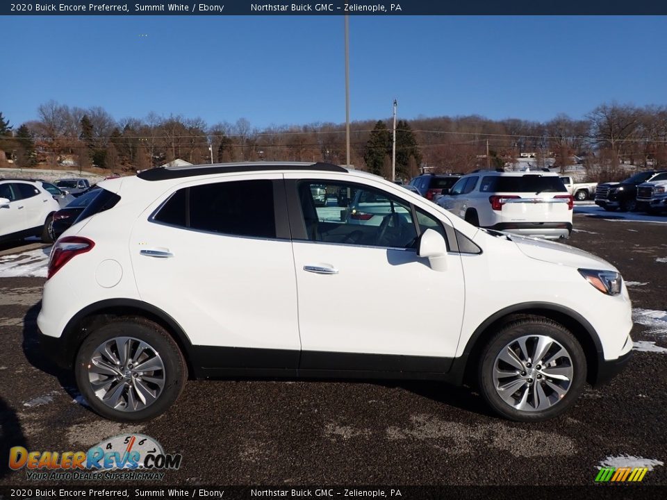 2020 Buick Encore Preferred Summit White / Ebony Photo #4