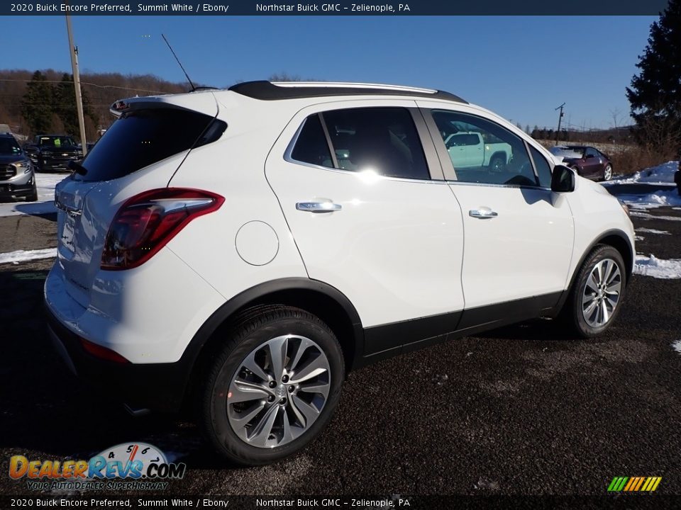 2020 Buick Encore Preferred Summit White / Ebony Photo #5