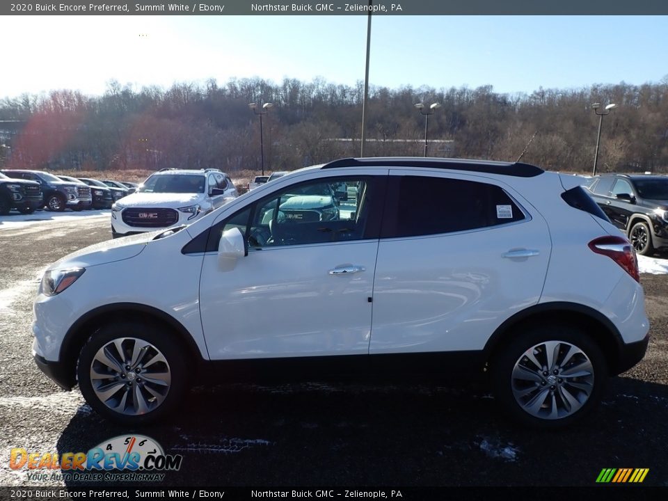 2020 Buick Encore Preferred Summit White / Ebony Photo #9