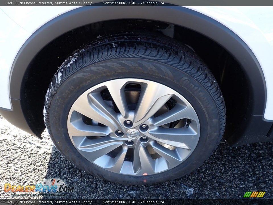 2020 Buick Encore Preferred Summit White / Ebony Photo #10