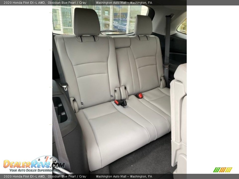 2020 Honda Pilot EX-L AWD Obsidian Blue Pearl / Gray Photo #29