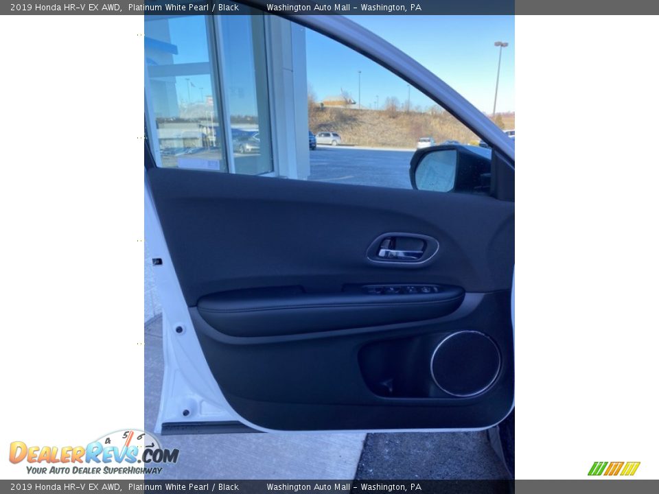 2019 Honda HR-V EX AWD Platinum White Pearl / Black Photo #10