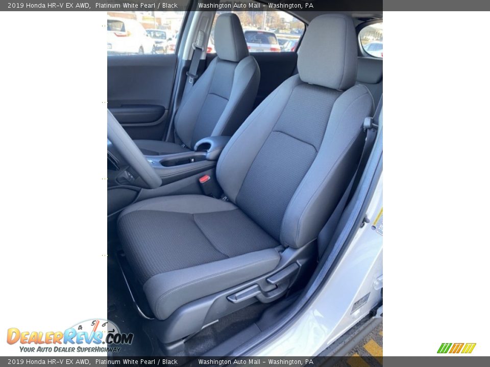 2019 Honda HR-V EX AWD Platinum White Pearl / Black Photo #14