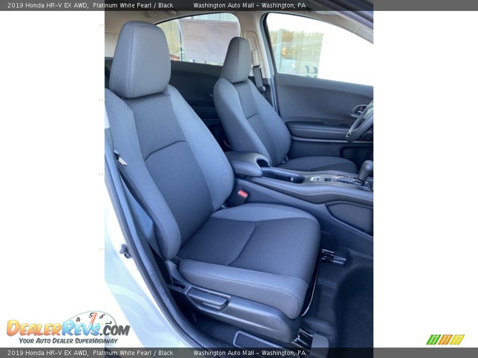 2019 Honda HR-V EX AWD Platinum White Pearl / Black Photo #24